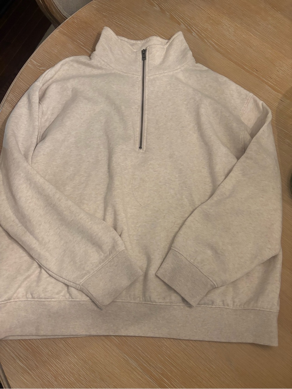 Universal Thread Goods - XXL half zip cream sweatshirt - Picture 1 of 3